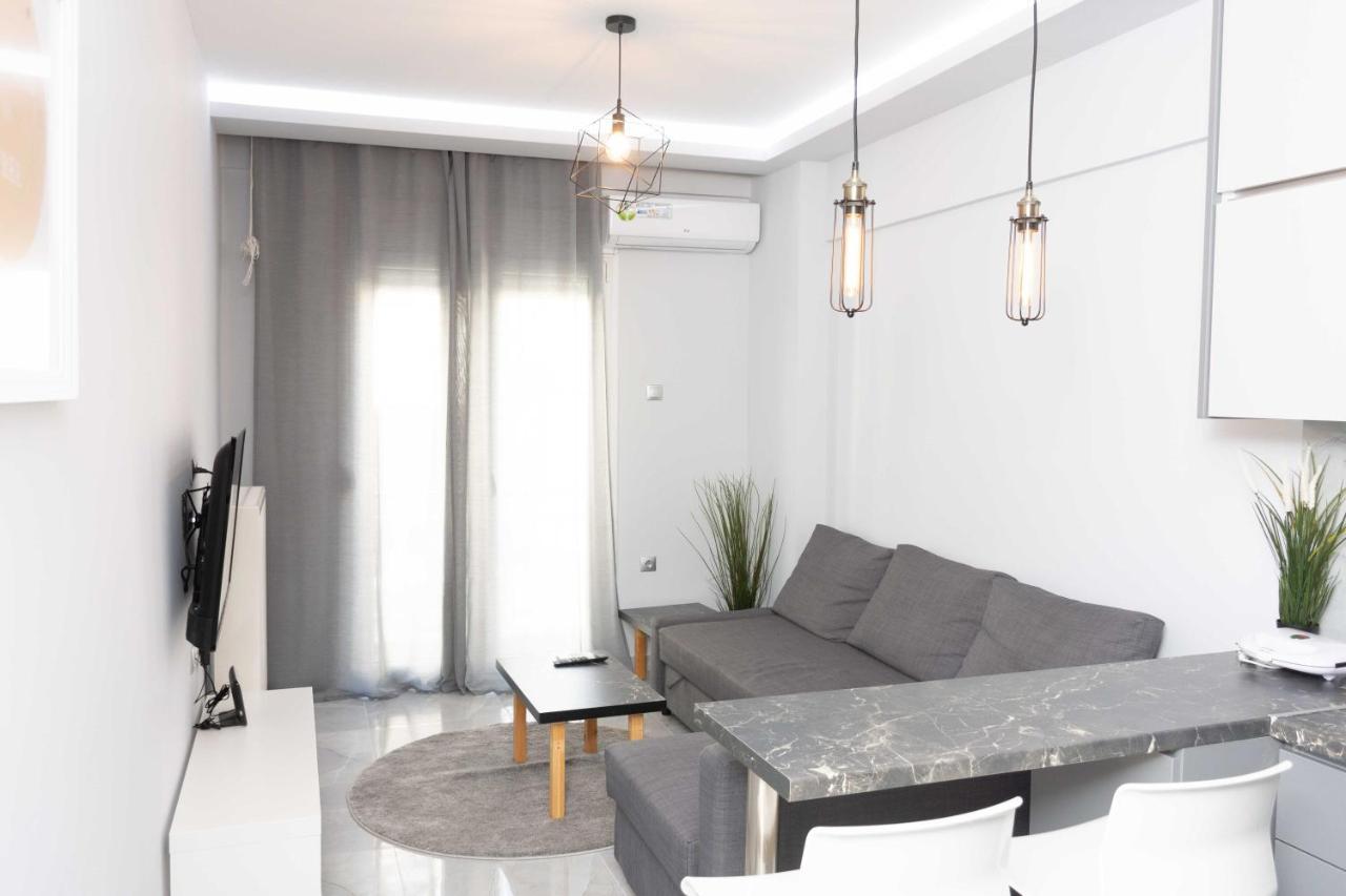 Luxury Apartment In Thessaloniki Centre Bagian luar foto