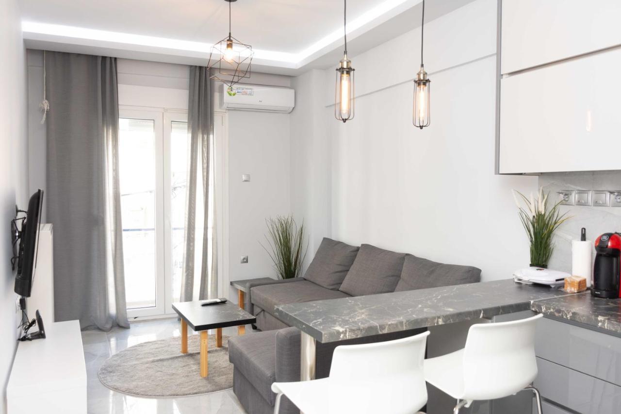 Luxury Apartment In Thessaloniki Centre Bagian luar foto